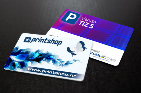 Plastične PVC posjetnice vizitke ID kartice