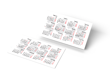Personalizirani kalendar džepni 9x6
