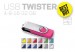 USB TWISTER STICK 2.0 PROMO MEMORIJA TWISTER 4-8-16-32 GB