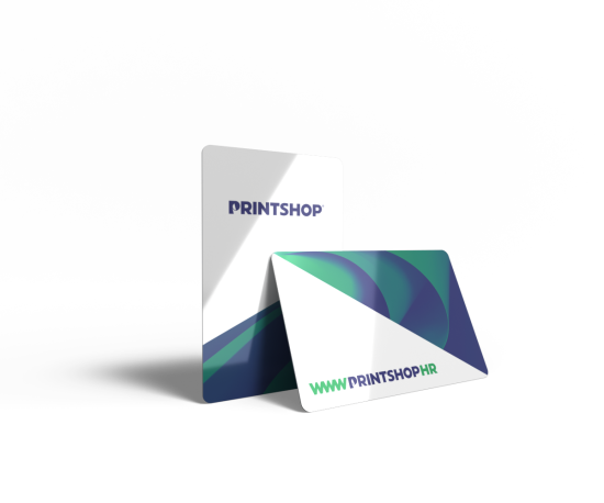 Standardne PVC posjetnice / ID kartice