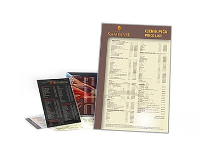 Cjenik A4