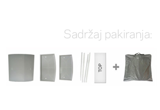 Promo pult STANDARD s tiskom