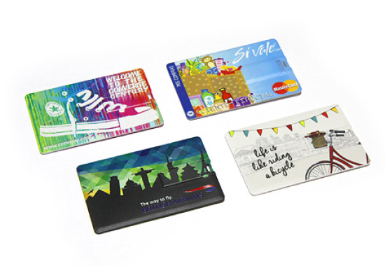 USB STICK 2.0 PROMO MEMORIJA CREDIT CARD 8-16-32-64 GB