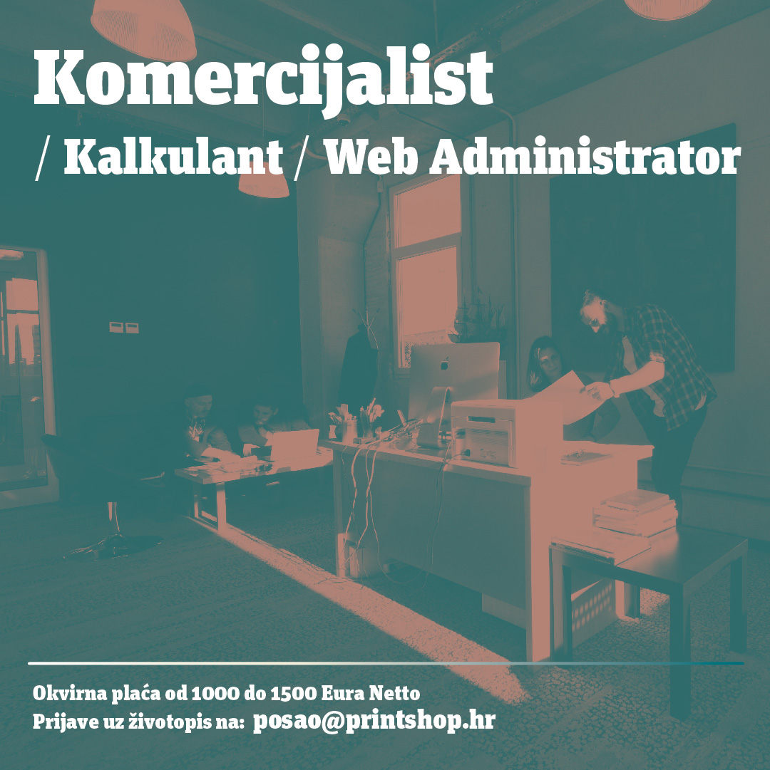 Komercijalist / Voditelj kupaca (m/ž)